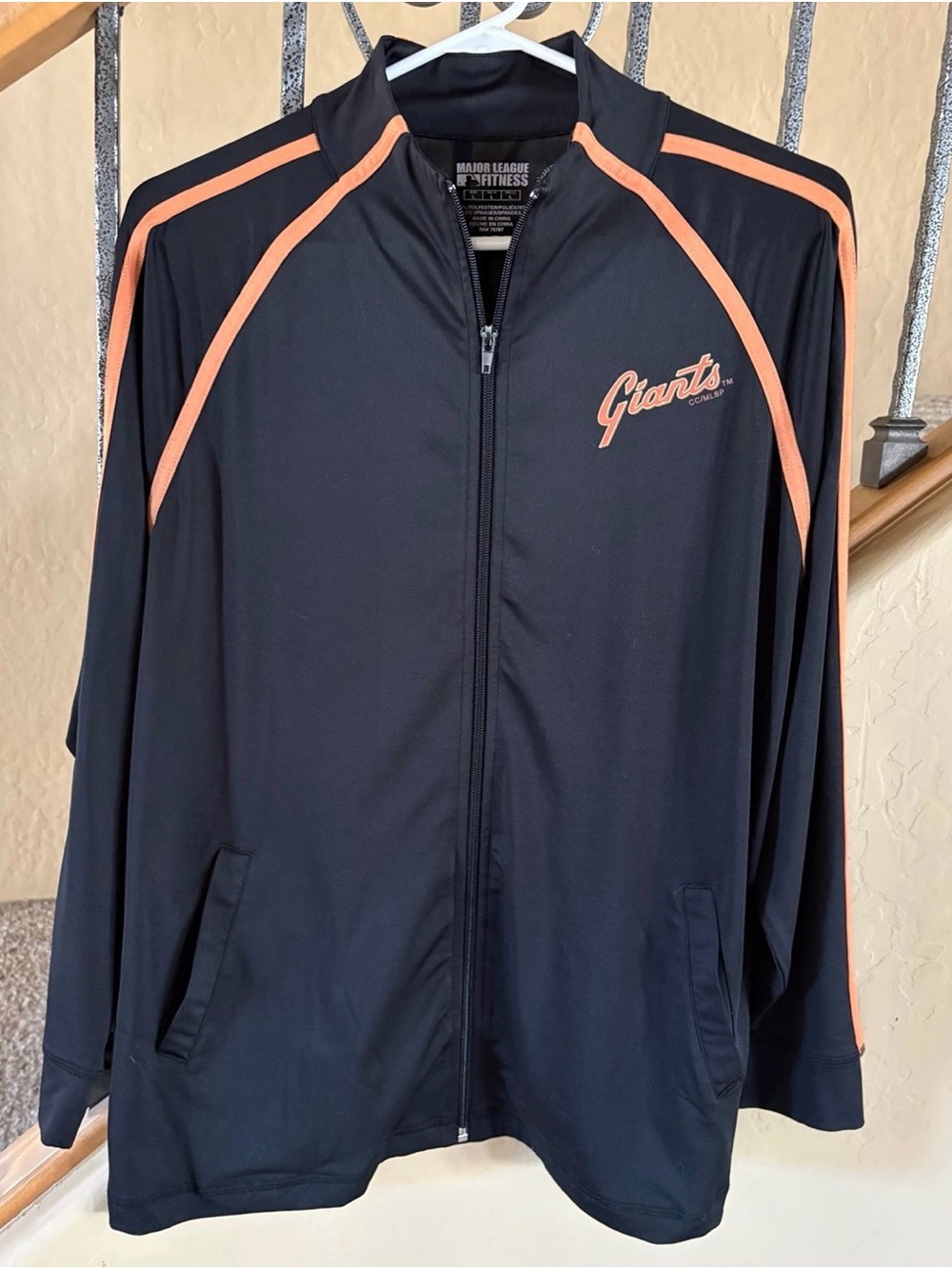 San Francisco Giants MLB Lightweight Track Jacket